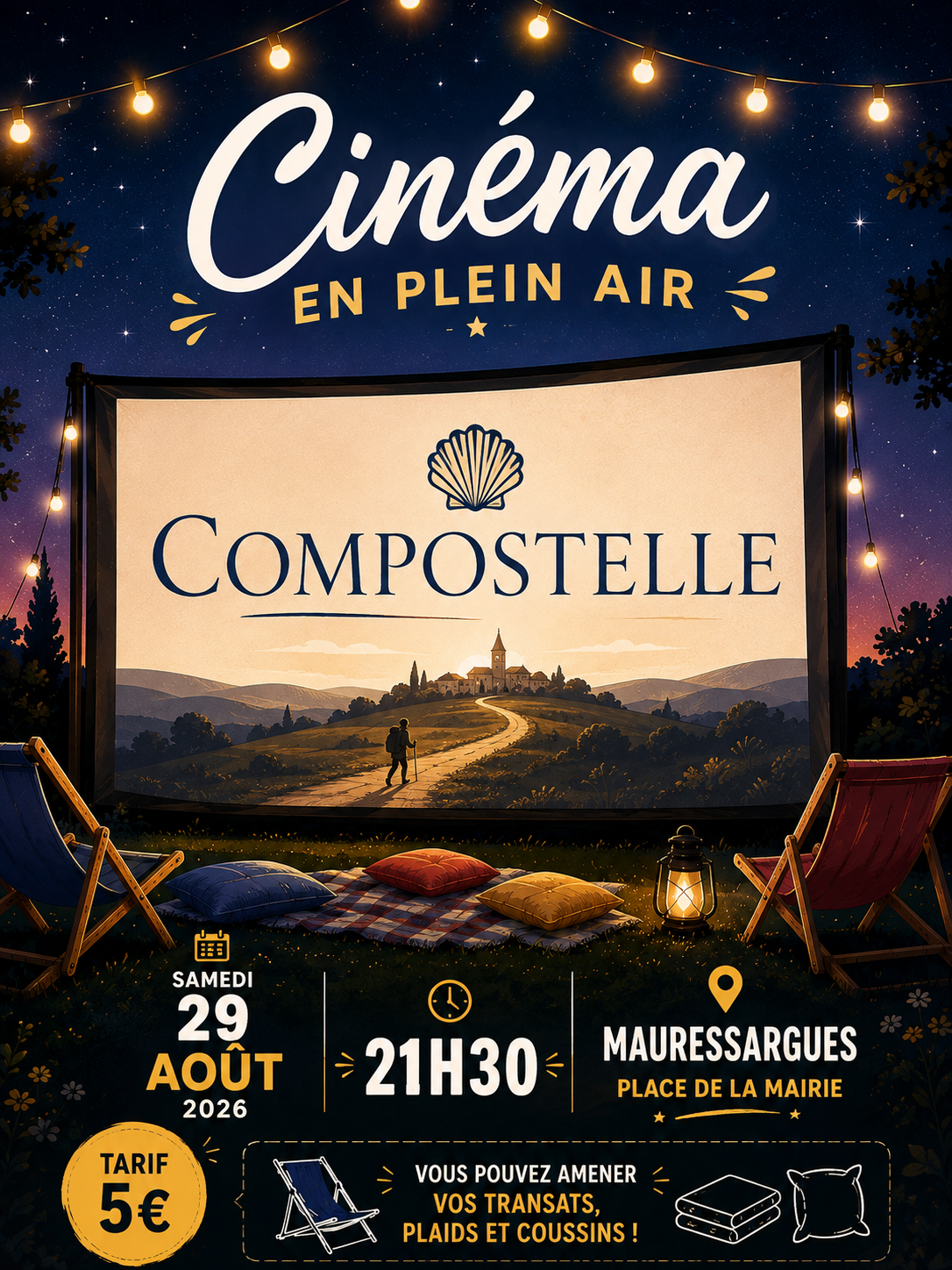 cinema plein air mauressargues